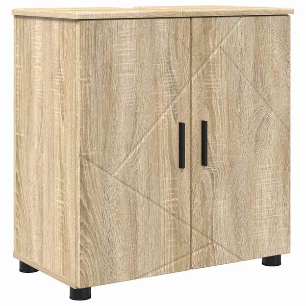 vidaXL Cabinet de salle de bain Chêne sonoma 61 x 35 x 64 cm