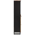 vidaXL Armoire de salle de bain 38x33x160 cm bois massif d'acacia