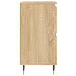vidaXL Buffets 2 Pièces chêne sonoma bois d'ingénierie