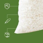 Pack and Move - Particules de Calage pour carton - 20 L - Protection Déménagement et Expédition - Chips Naturelle de maïs pour Emballer  Protéger