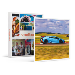 SMARTBOX - Coffret Cadeau Stage de pilotage : 2 tours sur le circuit de Pont-l'Évêque en Lamborghini Huracán STO -  Sport & Aventure