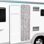 vidaXL Moustiquaire Marron et beige 56x200 cm Chenille