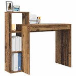 vidaXL Bureau Bois Ancien 100 x 40 x 90 cm Bois d'ingénierie
