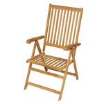 vidaXL Ensemble à manger de jardin 9 Pièces Bois de teck massif