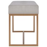 Banc banquette 80 cm gris velours 02_0010752