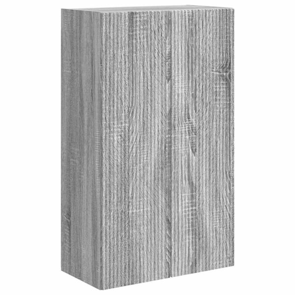 vidaXL Meuble TV mural Montage mural Gris Sonoma 59 5 x 31 x 100 cm