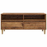 vidaXL Meuble TV Bois Ancien 100 x 34 5 x 44 5 cm Bois d'ingénierie