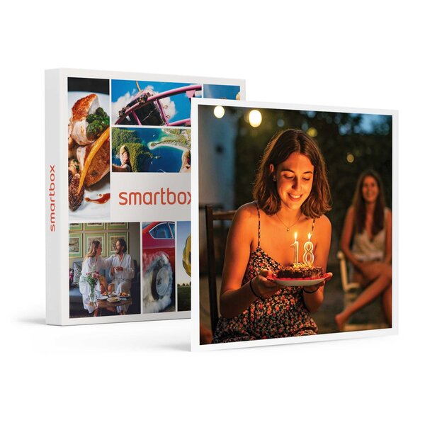 SMARTBOX - Coffret Cadeau Joyeux anniversaire ! 18 ans -  Multi-thèmes