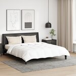 vidaXL Couette avec oreiller 3 Pièces Blanc 240 x 260 cm Bas