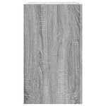 vidaXL Armoire murale sonoma gris 75x35x60 cm bois d'ingénierie