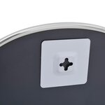 vidaXL Miroir mural Argenté 30x25 cm