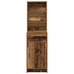 vidaXL Armoire haute Bois ancien 40x41x135 cm