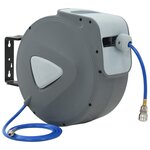 vidaXL Enrouleur automatique de tuyau d'air 1/4" 30 m