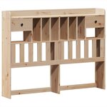 vidaXL Cadre de lit sans matelas 160x200 cm bois massif de pin