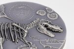 Pièce de monnaie en Argent 10 Dollars g 62.2 (2 oz) Millésime 2024 Fury of Nature DINOSAUR EXTINCTION