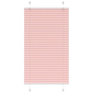 vidaXL Store plissé rose 80x150 cm largeur du tissu 79 4 cm polyester