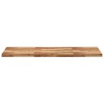 vidaXL Dessus de table rectangulaire 120x60x4 cm bois massif d'acacia