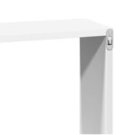 vidaXL Armoire murale 60x16x30 cm blanc bois d'ingénierie