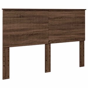 vidaXL Tête de lit Chêne brun 150 cm Bois d'ingénierie