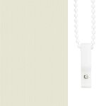 Store enrouleur occultant crème 40 x 100 cm
