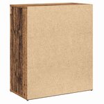 vidaXL Buffet 2 Pièces Bois ancien 60 x 31 x 70 cm Bois d'ingénierie