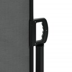vidaXL Auvent latéral rétractable Anthracite 117x1200 cm
