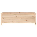 vidaXL Lit surélevé de jardin 119 5x40x39 cm bois de pin massif