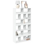 vidaXL Bibliothèque blanc 100x33x187 5 cm bois d'ingénierie