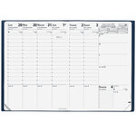 Agenda Consul + Répert. Couv Plast Grainée noir 21 x 29 cm QUOVADIS