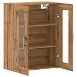 vidaXL Buffet chêne artisanal 69 5x34x90 cm bois d'ingénierie