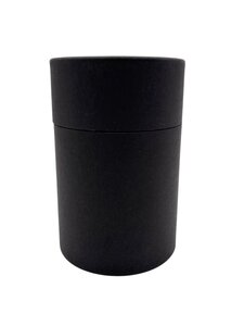Lot de 50 boîtes cylindriques en carton Noir 8.2 x 11.4 cm