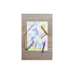 Crayon WOODY 3 en 1 Extra large Or STABILO