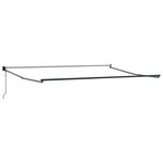 vidaXL Auvent rétractable automatique marron 400x300 cm