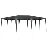 vidaXL Tente de fête Anthracite 6x4 m PE