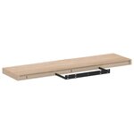 vidaXL Étagères flottantes 4 Pièces 90x23 5x4cm bois d'ingénierie