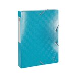 Boite de classement carte lustrée gaufrée pelliculée 1928  dos 4cm  A4  coloris aléatoires EXACOMPTA