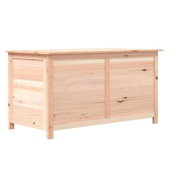 vidaXL Boîte à coussins d'extérieur 100x50x56 cm Bois de sapin massif