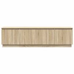 vidaXL Meuble TV Chêne Sonoma 180 x 38 x 49 cm Bois d'ingénierie