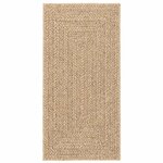 vidaXL Tapis ZIZUR beige 60x110 cm aspect de jute intérieur extérieur