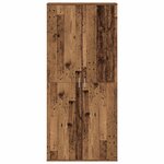 vidaXL Haut de Mobilier Bois Ancien 80 x 39 x 178 cm Bois d'ingénierie