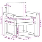 vidaXL 2 Pièce Ensemble de canapés d'extérieur Polyester