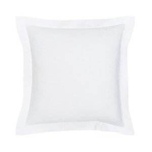 Taie d'oreiller - 63 x 63+5 cm uni - Craie