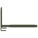 vidaXL Étagère Flottante Invisible 24 pc Vert olive 6 x 11 x 6 5 cm