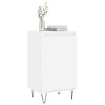 vidaXL Buffet blanc 40x35x70 cm bois d’ingénierie