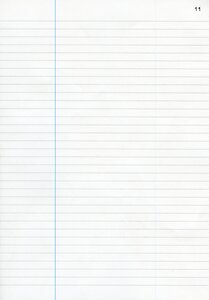 Registre toile noire ligné + marge folioté - 33 x 23cm - 200 pages ELVE