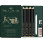Kit PITT GRAPHITE Matt  étui de 11 pièces FABER-CASTELL