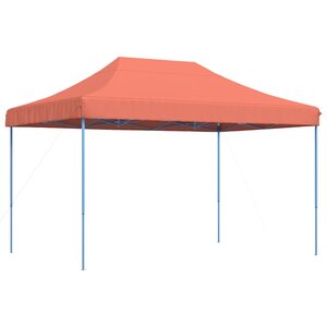 vidaXL Tente réception pliable escamotable terre cuite 410x279x315 cm