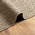 vidaXL Tapis ZIZUR beige 160x230 cm aspect de jute intérieur extérieur