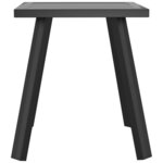 Table de jardin intemporelle 34 x 34 x 38 cm acier anthracite 02_0018687
