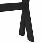 vidaXL Table console NOAIN pieds en forme de X 120x30x75 cm massif pin